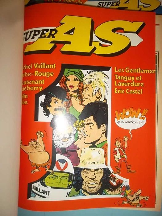 SUPER AS - 1979 - Col. completa 7 Volumes