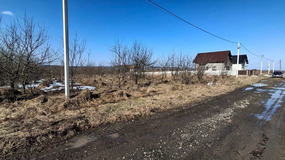 Продаж ділянка 13 сотих, Скобичівка, під забудову, світло, недорого