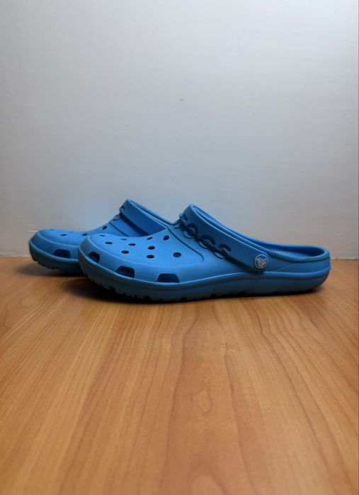 Шлепанцы Crocs сабо размер 44 оригинал мужские синие босоножки крокс