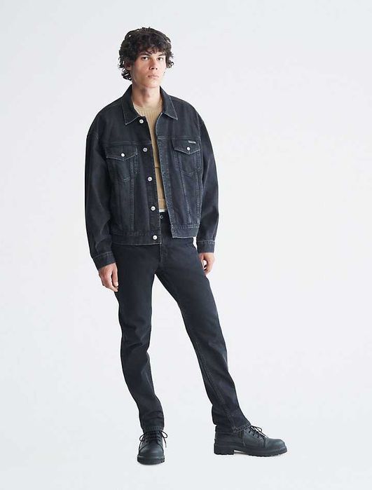 Calvin klein джинсовая куртка (ck denim jacket oversiz)c америки s,m,l