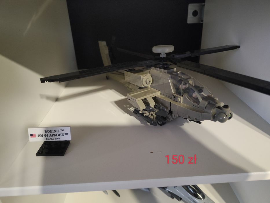 Model Cobi śmigłowiec Apache