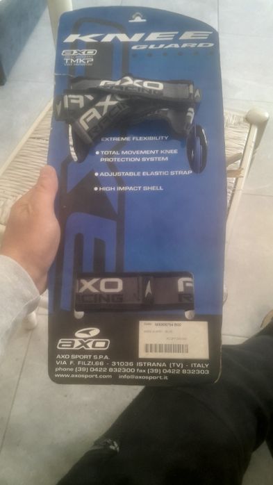 Mx9754 protecção joelho e canela