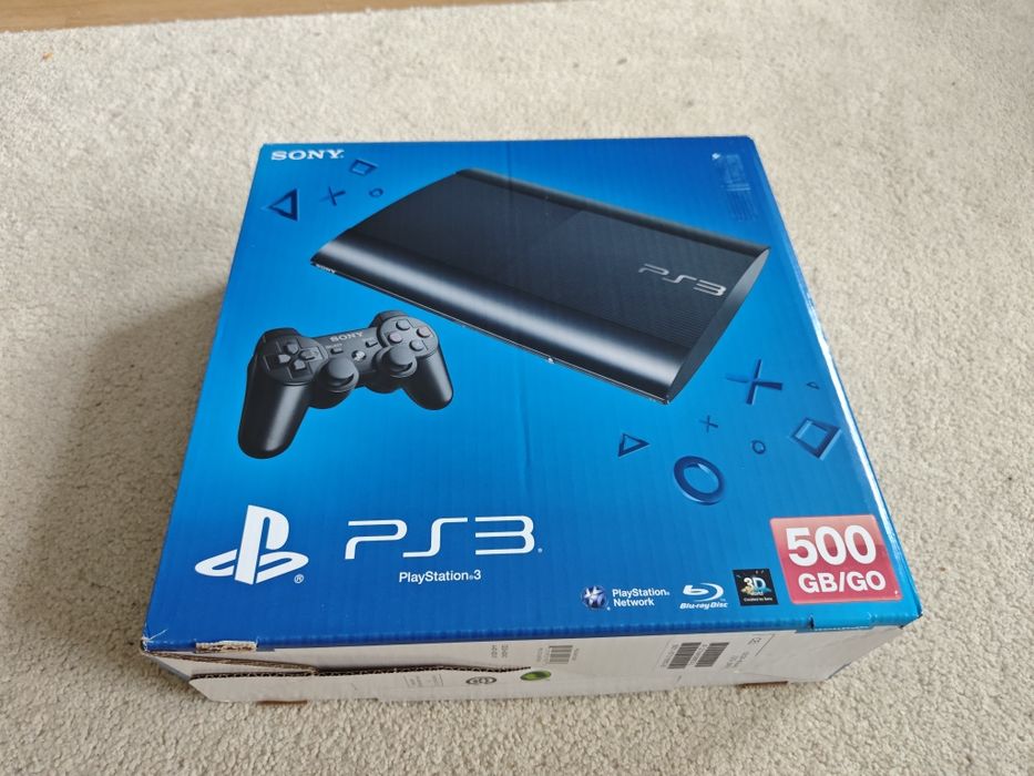 Empty box od PS3 Super Slim 500GB - CECH-4004C