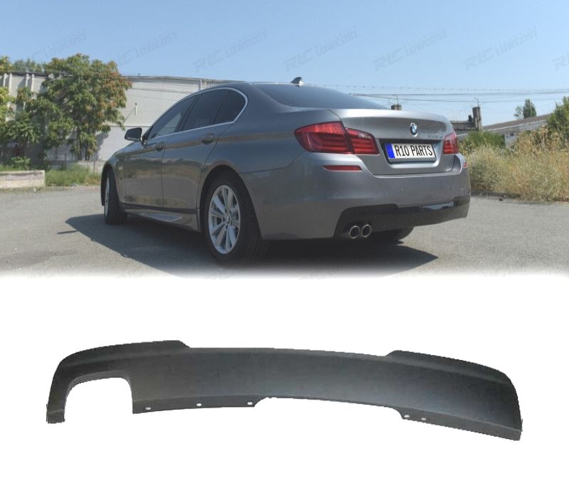 DIFUSOR BMW F10 F11 LOOK M SAIDA DUPLA ESQ