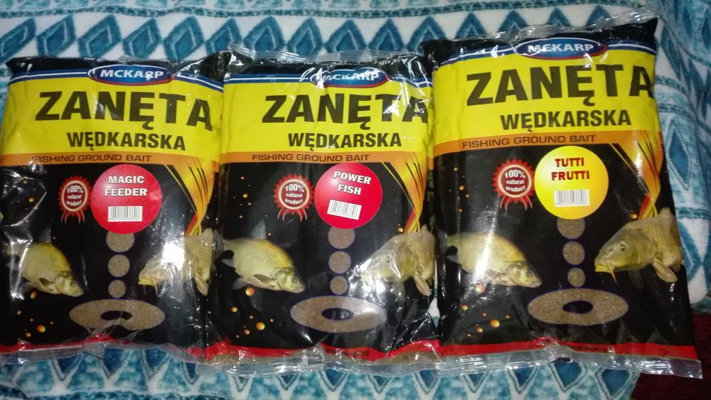 zanęta wędkarska 1kg, 12zł