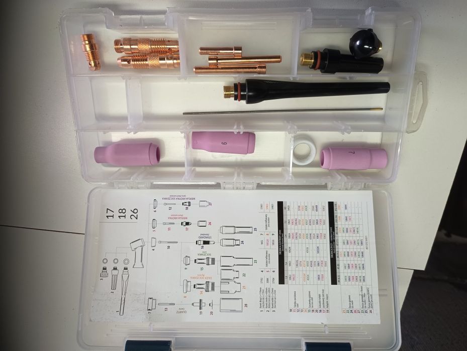 Zestaw spawalniczy tig