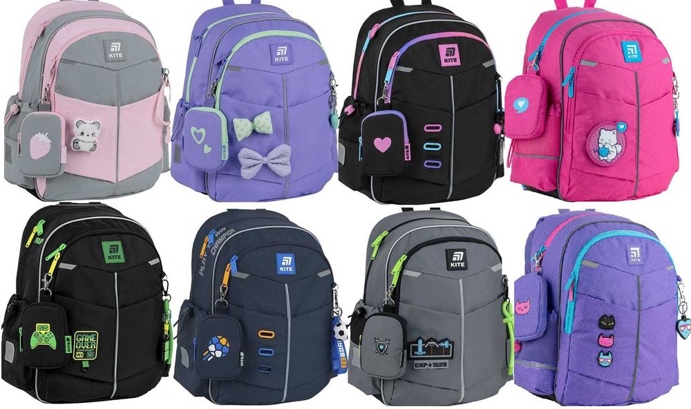 Рюкзак шкільний Kite Education K25-771S K26-771S 763S пенал