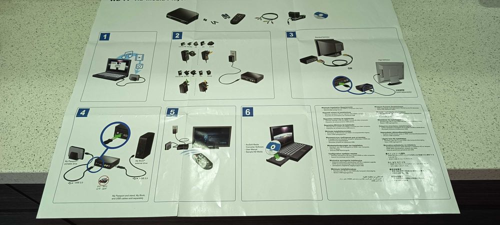 HD Media Player WD 1080P