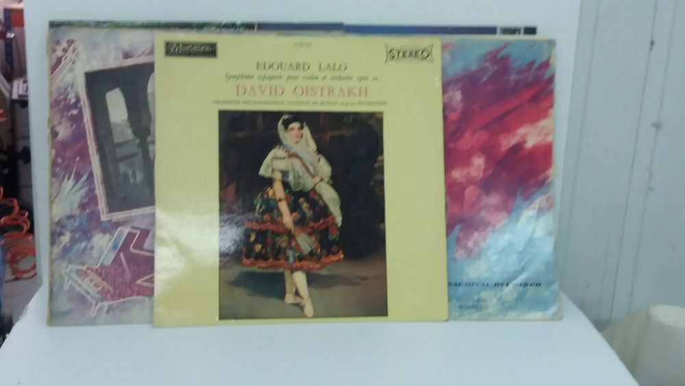Discos de vinil desde os anos 60