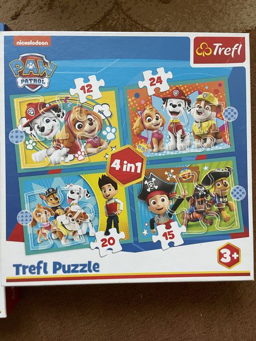 Пазли дитячі Ельза Щенячий патруль мікі маус