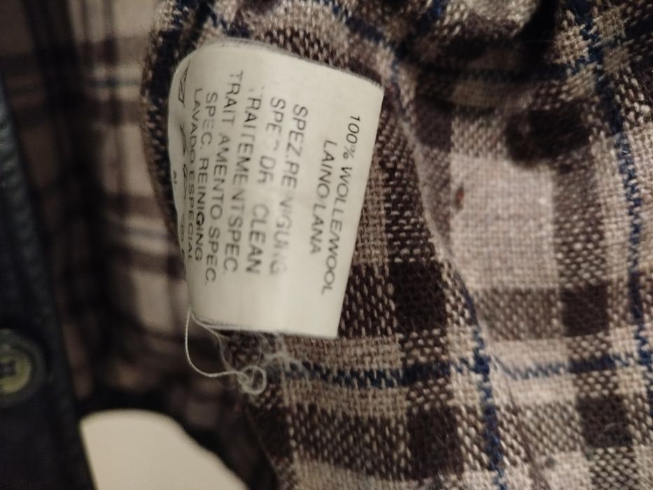 Kurtka skórzana męska