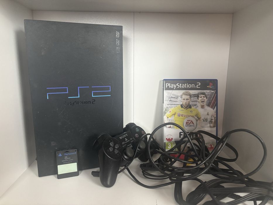 Zestaw PS2 FAT Gra Karta Pamieci Pad GWARANCJA