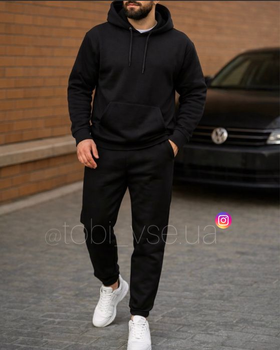 ТЕПЛИЙ‼️ Костюм на ФЛІСІ Мужской/Чоловічий спортивний Комплект на зиму