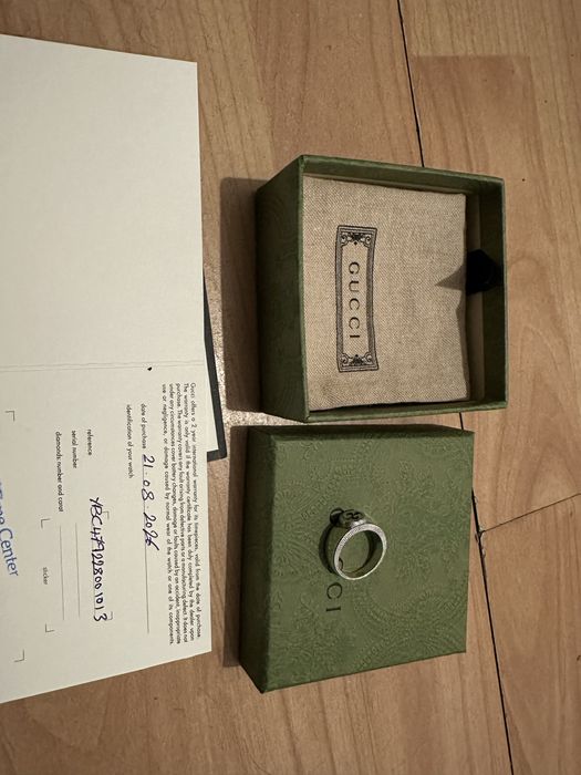 Pierścionek Gucci – Nowy