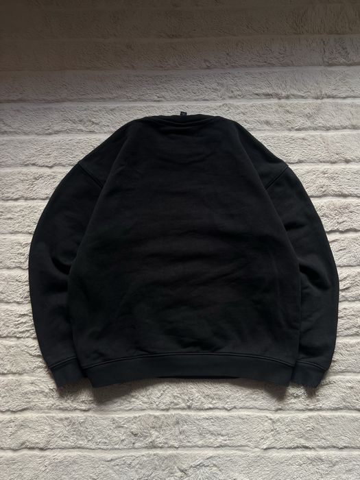 H&M (M) Relaxed Fit Black Man чоловічий світшот чорний плотний оригіна