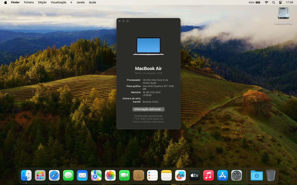 MacBook Air 13" 2019 i5 16GB 512GB