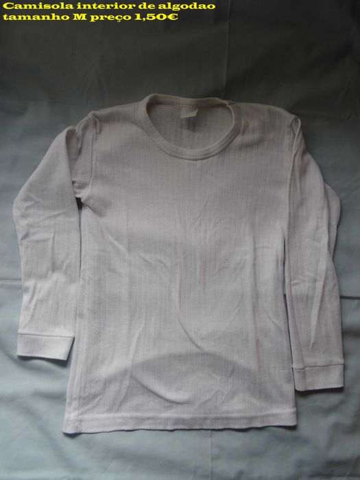 camisolas interiores de criança para outono/inverno