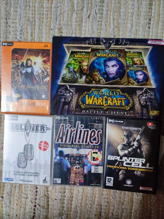 Jogos PC warcraft e mais