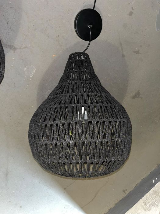 Dwie boho duże lampy