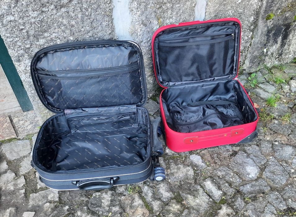 Malas de viagem em perfeitas condições