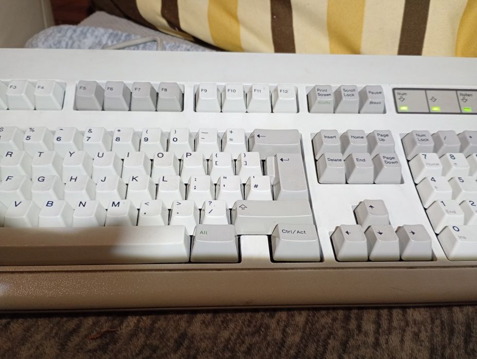 Retro klawiatura ibm