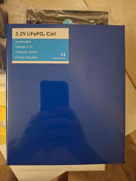 Акумулятори EVE 314Ah, 280Ah 3.2V LiFePO4 високої ємності