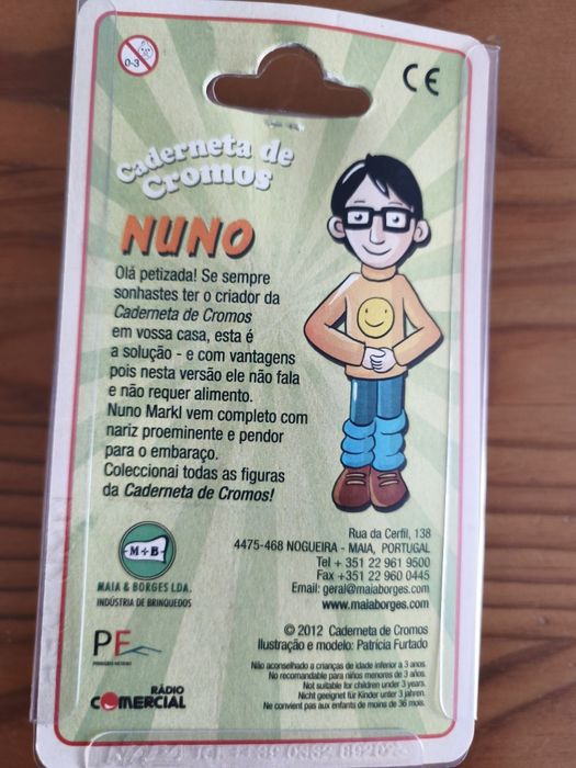 Nuno markl caderneta de cromos