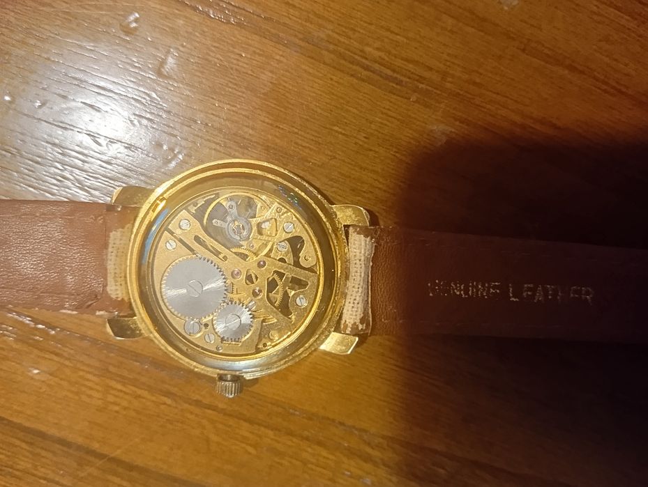 3 relógios mistos Philippe arnol o dourado e de corda