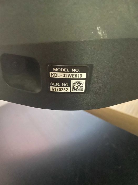 Sony LCD 32 Polegadas. Não está a funcionar.