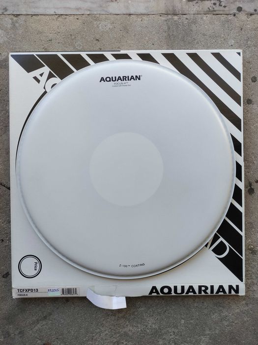 Pele Bateria (NOVA) Aquarian Focus X 13" Coated