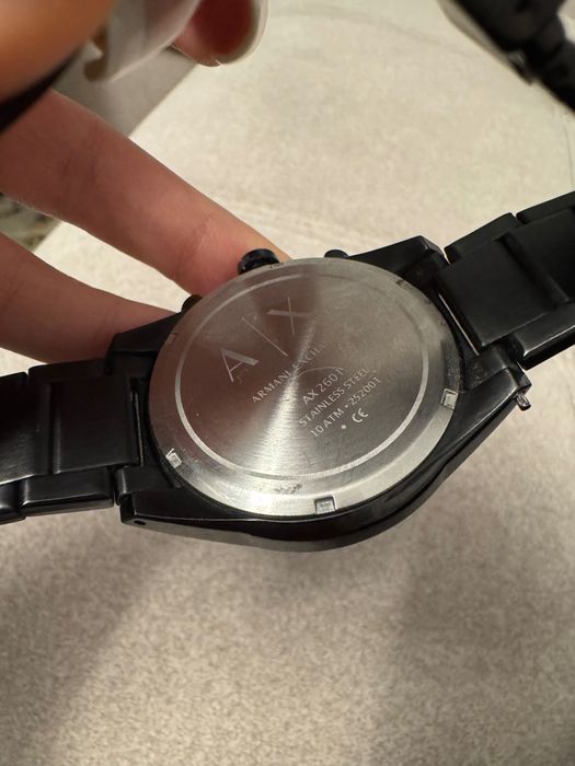 Zegarek męski Armani Exchange DREXLER AX 2601 okazja extra stan czarny
