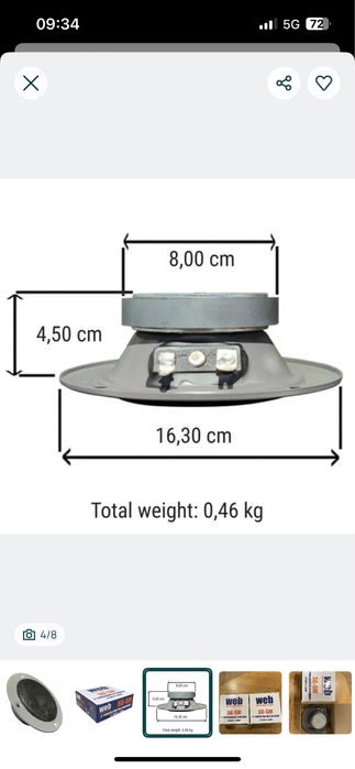 Colunas Web SH-5M 150 Watts - Novo