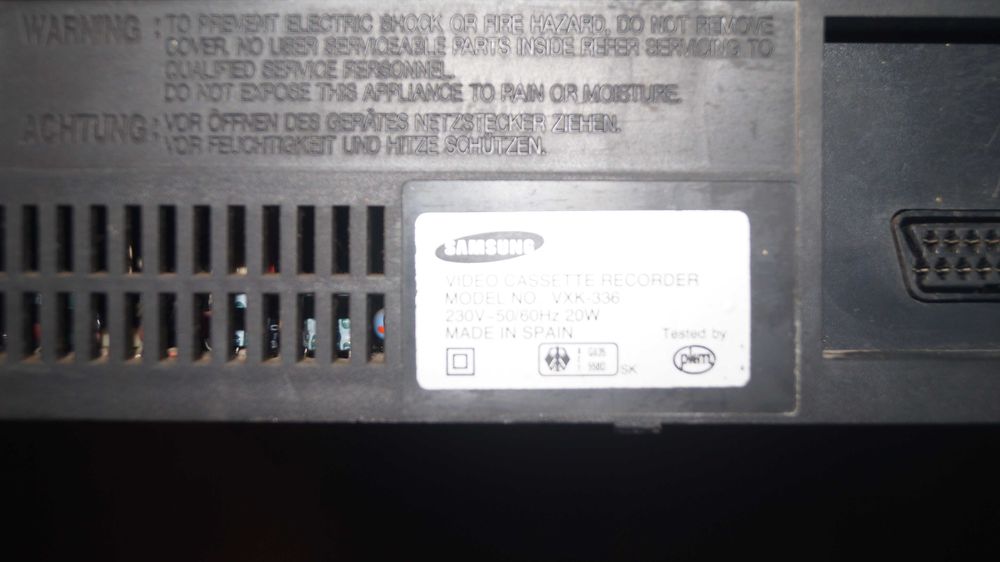Samsung VR 336 VHS  kompletny