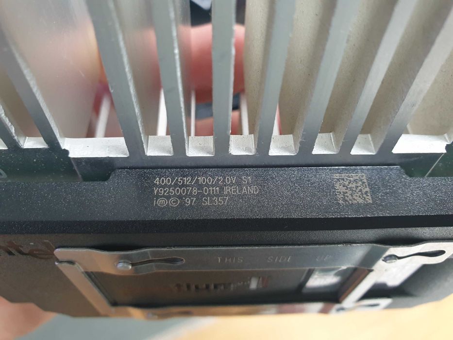 INTEL PENTIUM II SL357 400MHz 400/512/100/2.0V SLOT1 L2 512KB