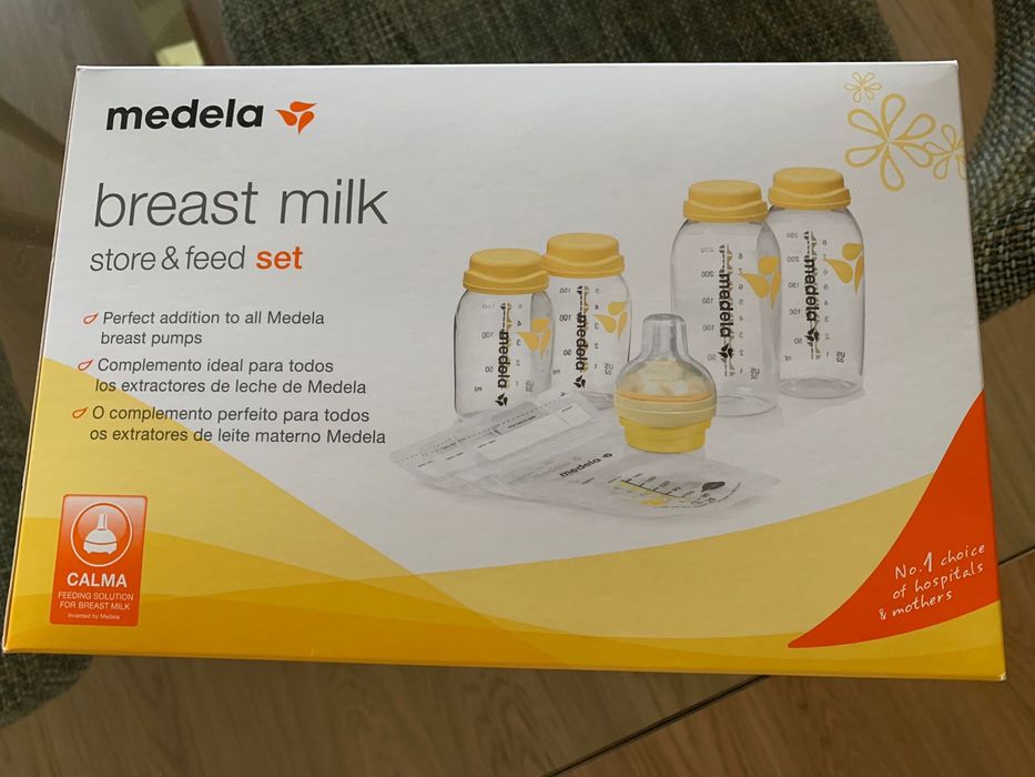 Kit armazenagem leite materno