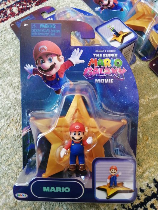 Bonecos Super Mário galaxy movie