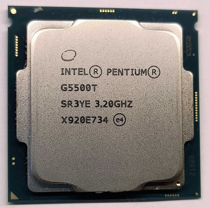 Procesor: Intel Pentium Gold G5500T. Stan idealny