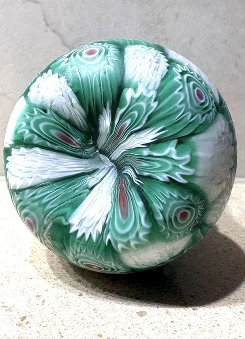 Lindissima pequena antiga jarra Millefiori Murano de Fratelli Toso de 1920
