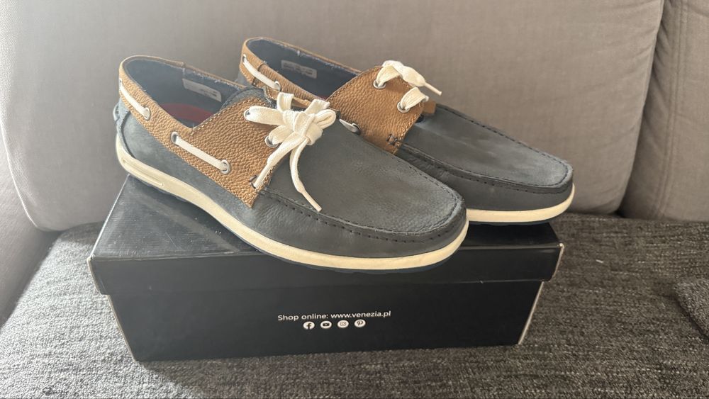 Mokasyny Venezia nowe r. 45