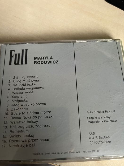 Maryla Rodowicz Full CD stan idealny