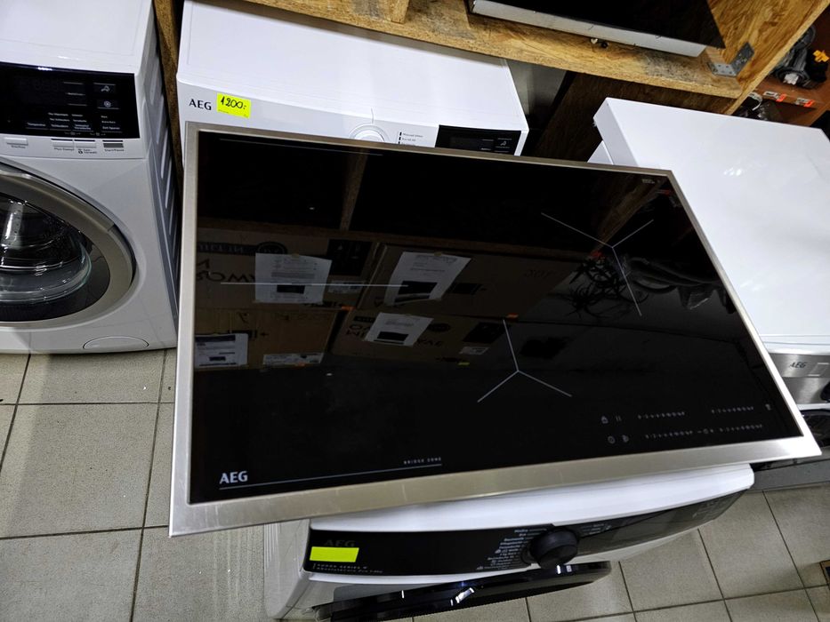 Płyta indukcyjna do zabudowy AEG TO84IB0FRB | 83cm | z ramą | 6mcy