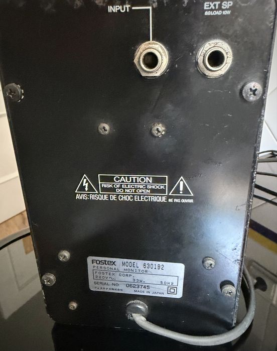 Fostex 6301B 2 Monitores