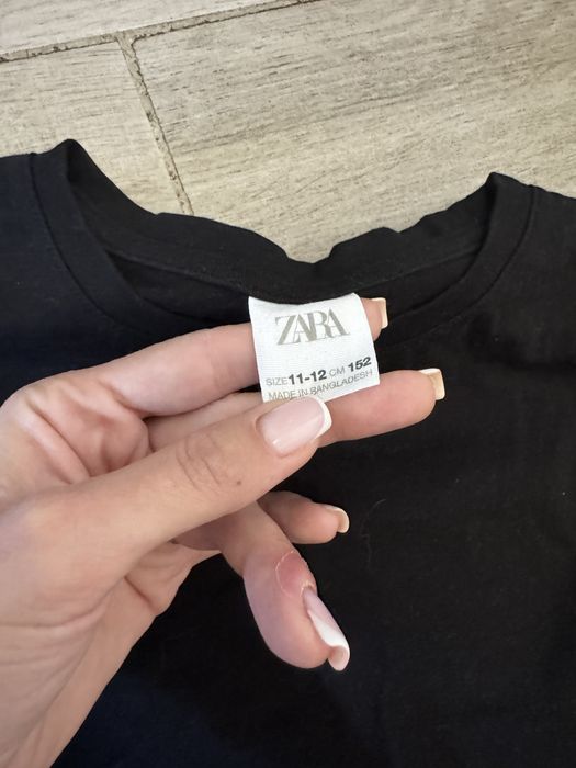 Дитячий базовий чорний лонг кофта zara