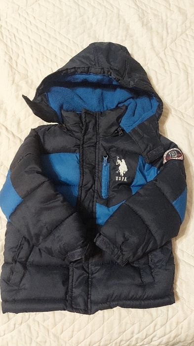 kurtka bardzo ciepła U.S. POLO Assn. dla 3 latka