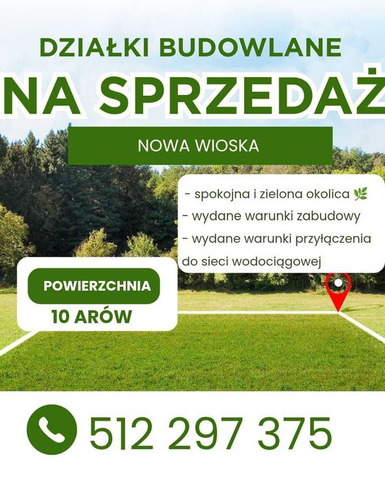 Działki budowlane na sprzedaż