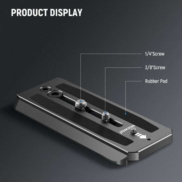Szybkozłączka do głowicy statywowej NEEWER QR5, 501PL
