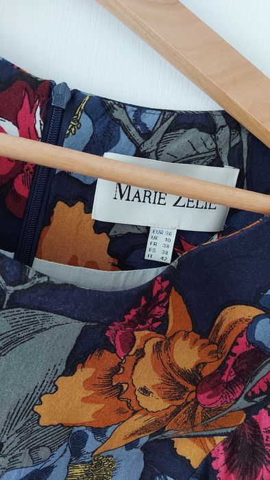 Sukienka z wełną Marie Zelie Galatea Florea 36