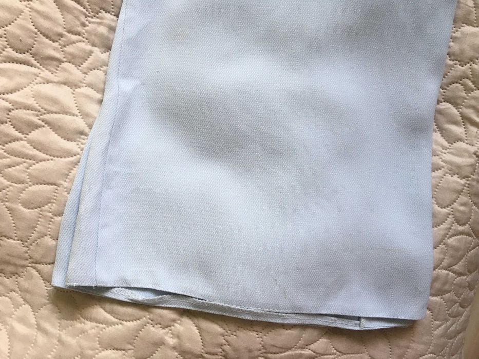 Sukienka ciążowa letnia długa maxi błękitna zapinana wiązana S M