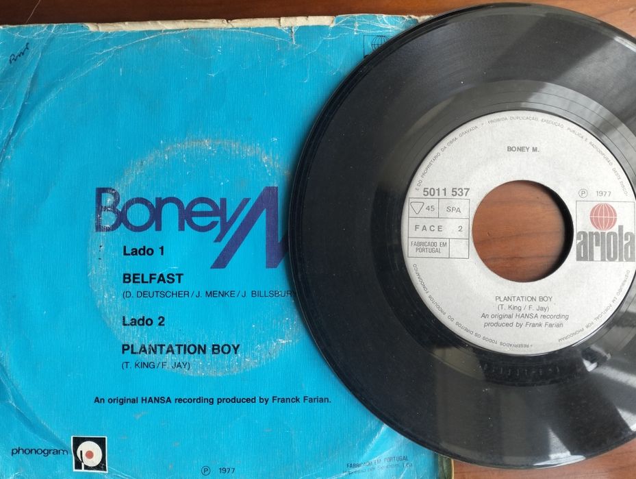 Disco de vinil single Boney M. - Belfast