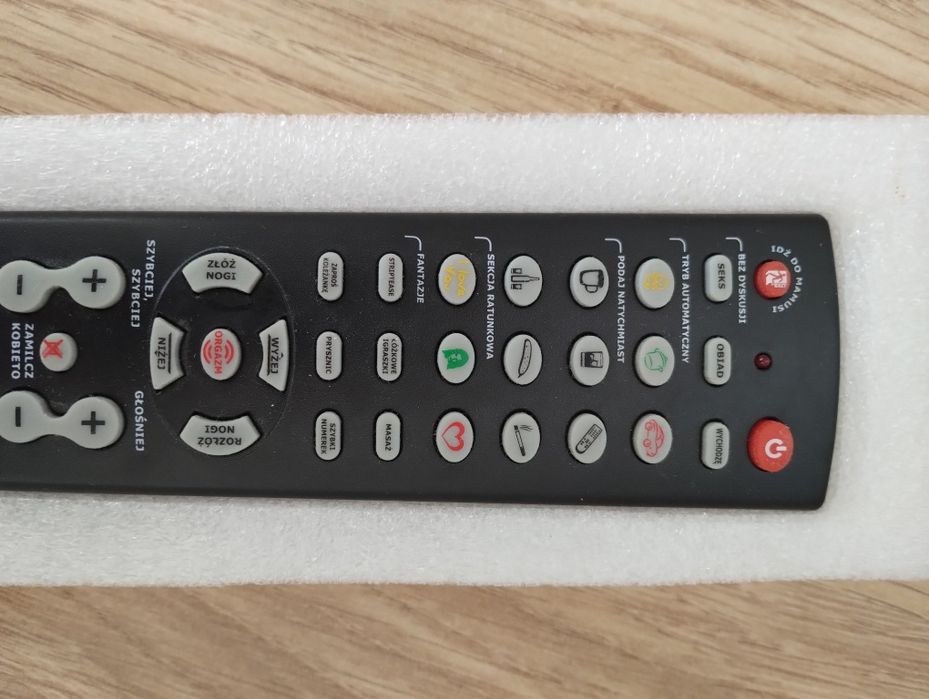 Gadający pilot steruj mężczyzną wieczór panieński